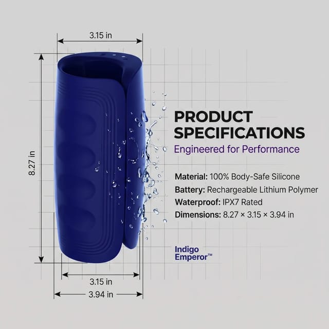 Indigo Emperor measurements