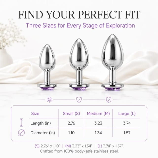 IrisChrome size chart