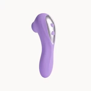 Cleo Dual vibrator on light beige background