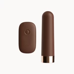 Duet Vibe vibrator on light beige background